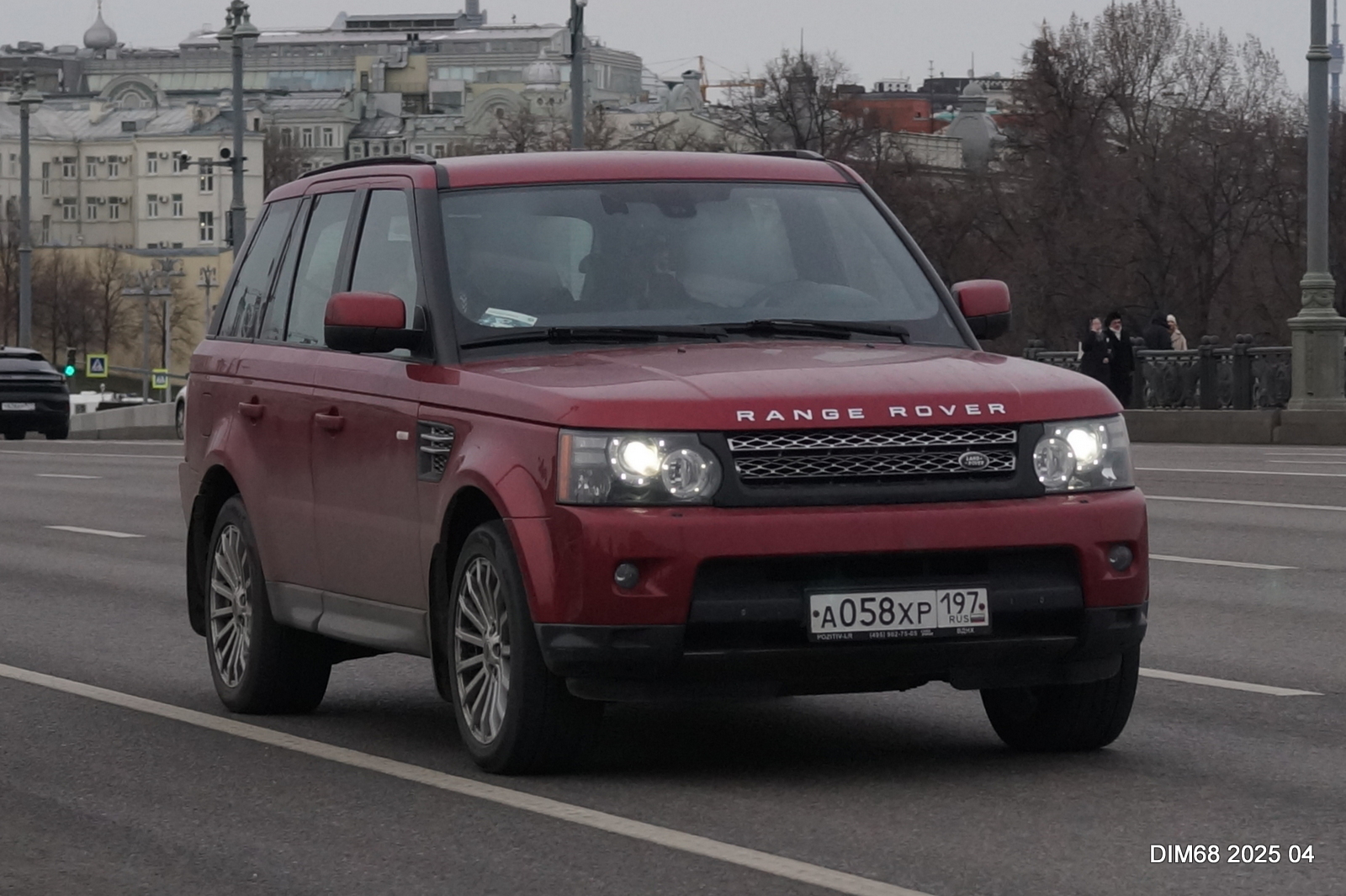а 058 хр 197, Land Rover Range Rover Sport 1st gen (L320), 2005–2013