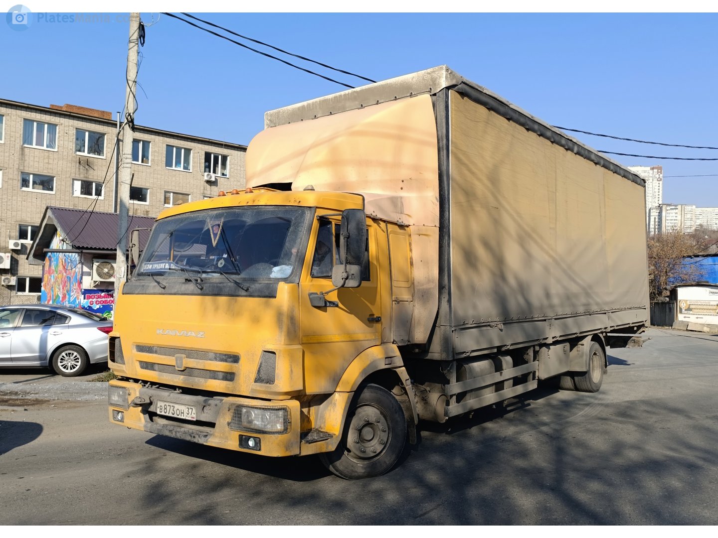 в 873 он 37, KamAZ 4308 4308, facelift, 2010–