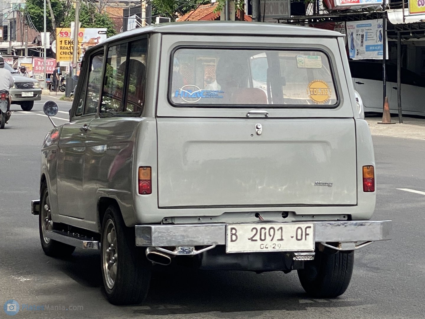 B 2091 OF, Mazda Porter 1st gen Van (KBDBV), 1968–1976