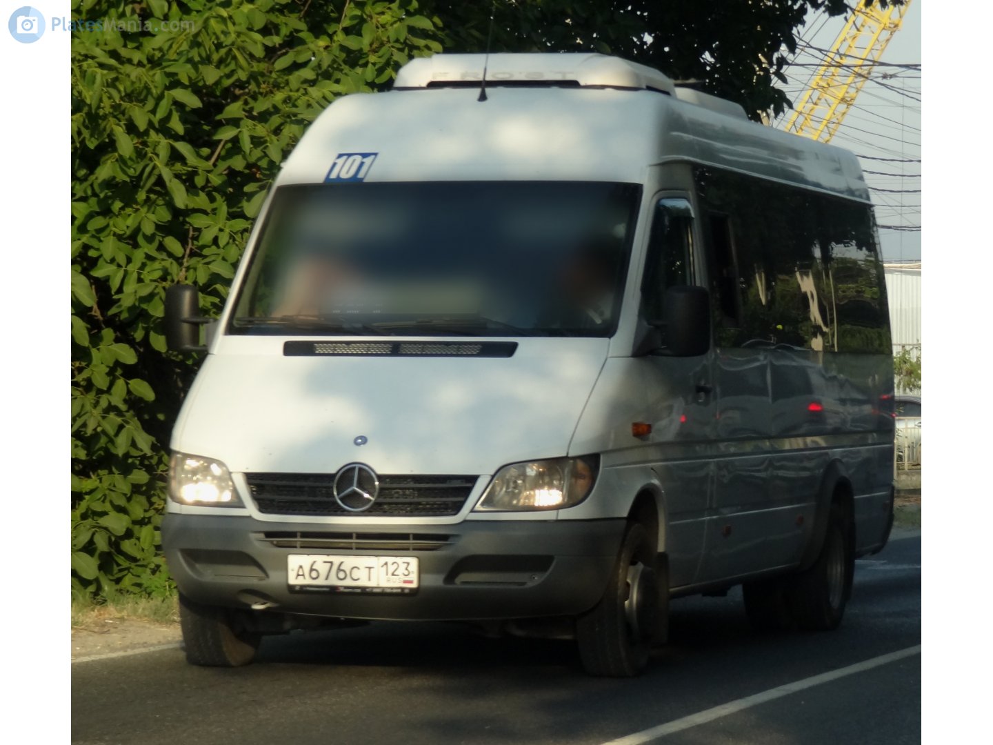 а 676 ст 123, Mercedes-Benz Sprinter 1st gen (Classic) (W901–905), facelift, 2000–2006 (2013–2018 for CIS-market)