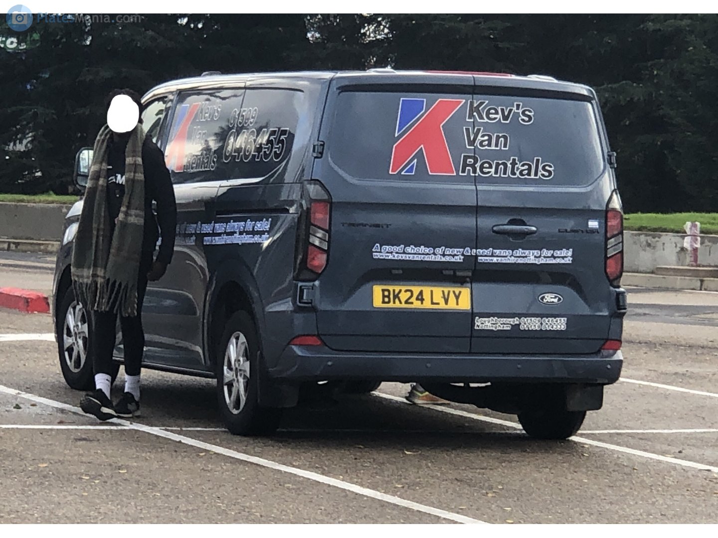 BK24LVY, Ford Transit Custom 2nd gen (V710), 2023–