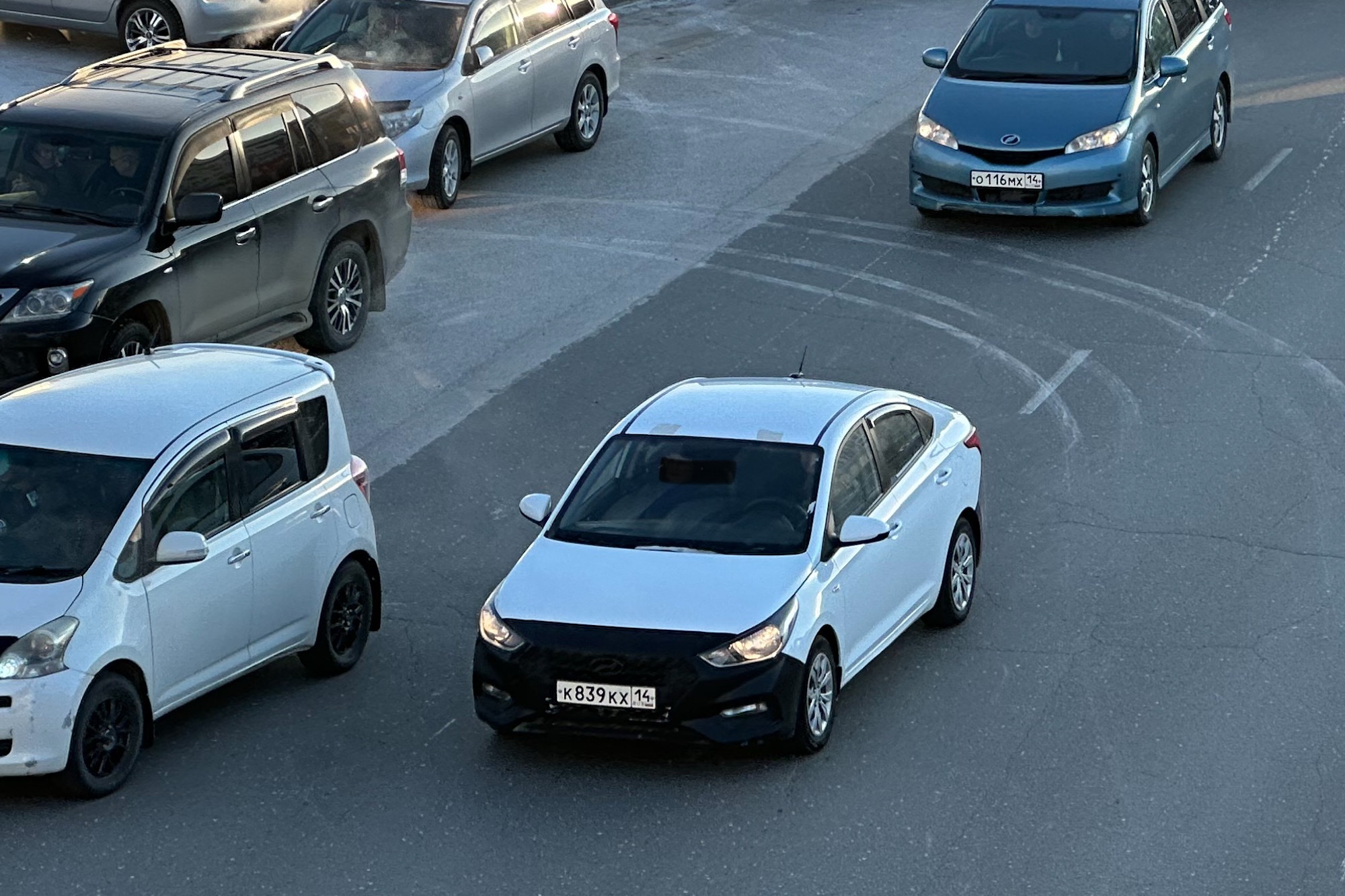 к 839 кх 14, Hyundai Solaris 