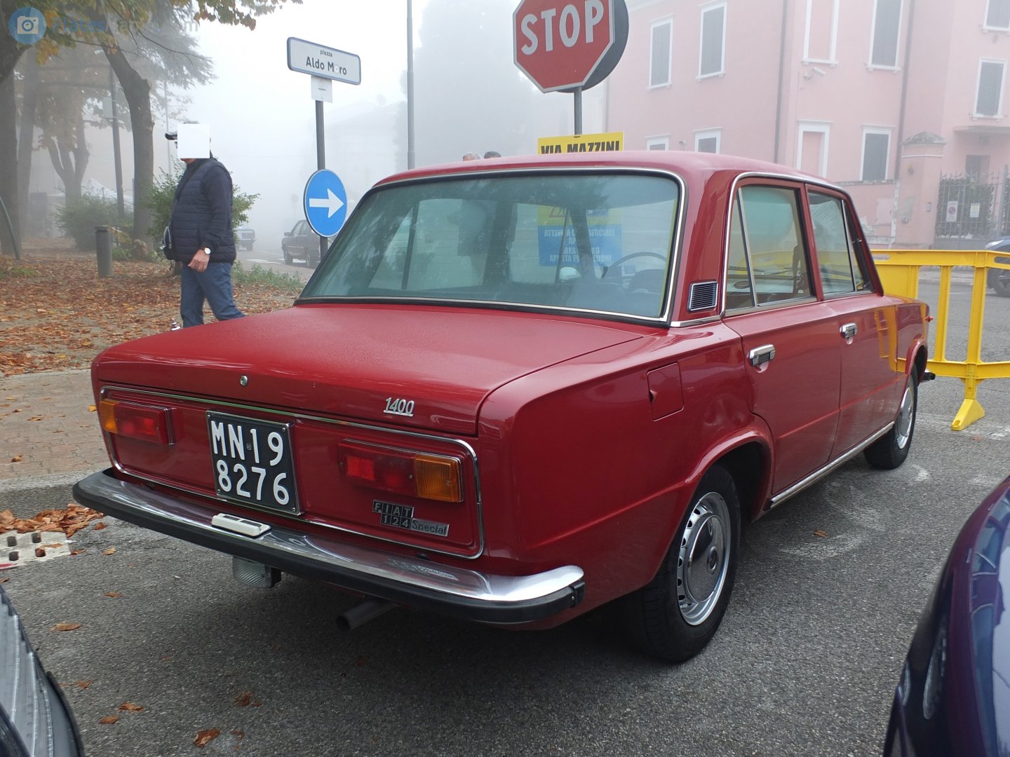 MN 198276, FIAT 124 1st gen Berlina/Special, 1966–1974