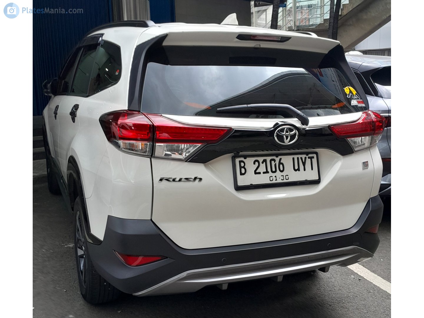 B 2106 UYT, Toyota Rush 2nd gen (F800), 2018­–