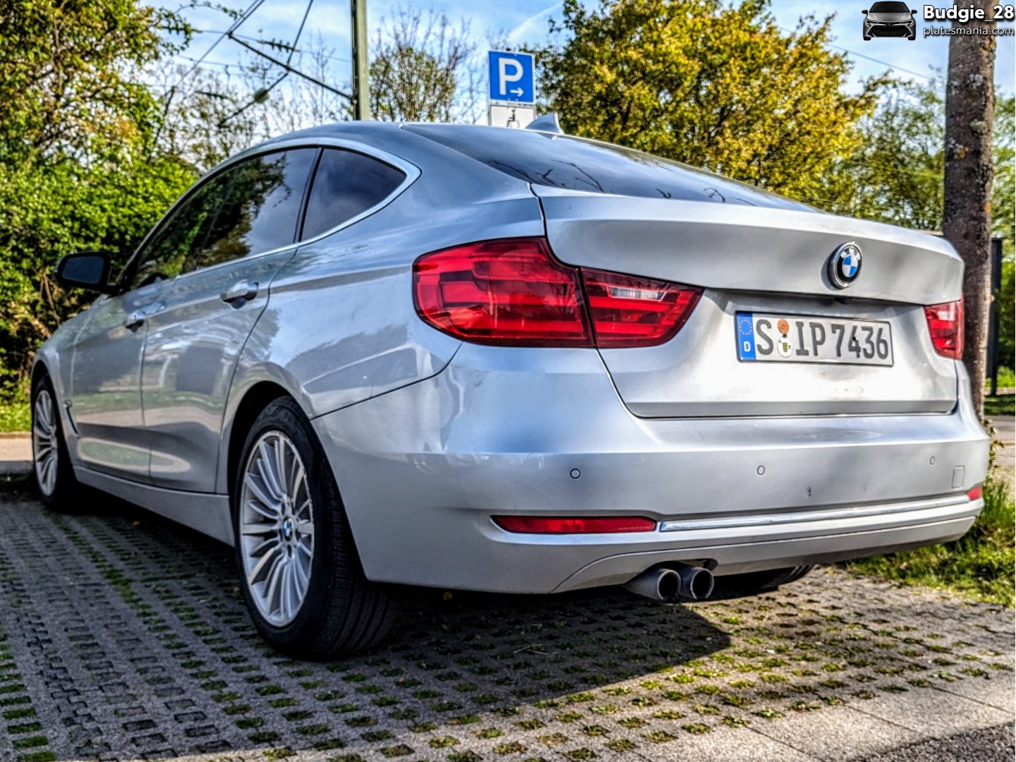 S IP 7436, BMW 3 Series 6th gen Gran Turismo (F34), 2013–2019