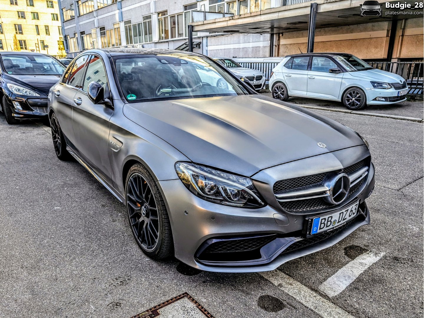 BB DZ 63, Mercedes-Benz C-Klasse 4th gen Sedan (W205), 2014–2021