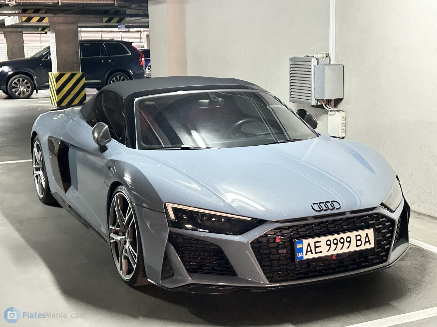 AE 9999 BA, Audi R8 2nd gen Spyder (4S9/4SR), facelift, 2018–2024