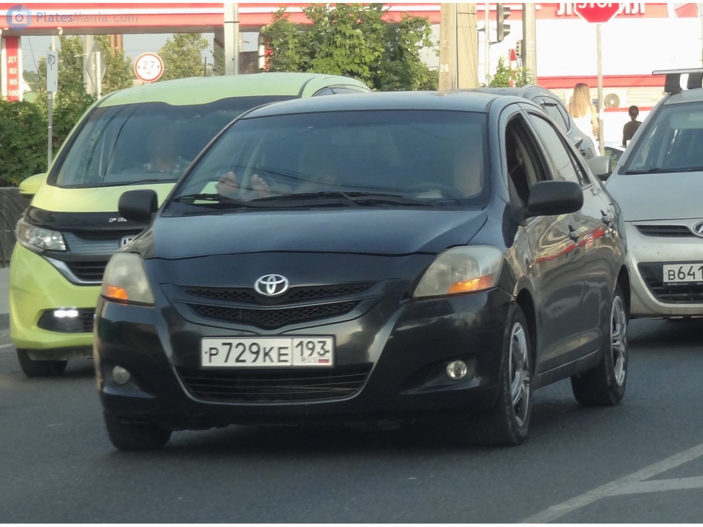 р 729 ке 193, Toyota Yaris 