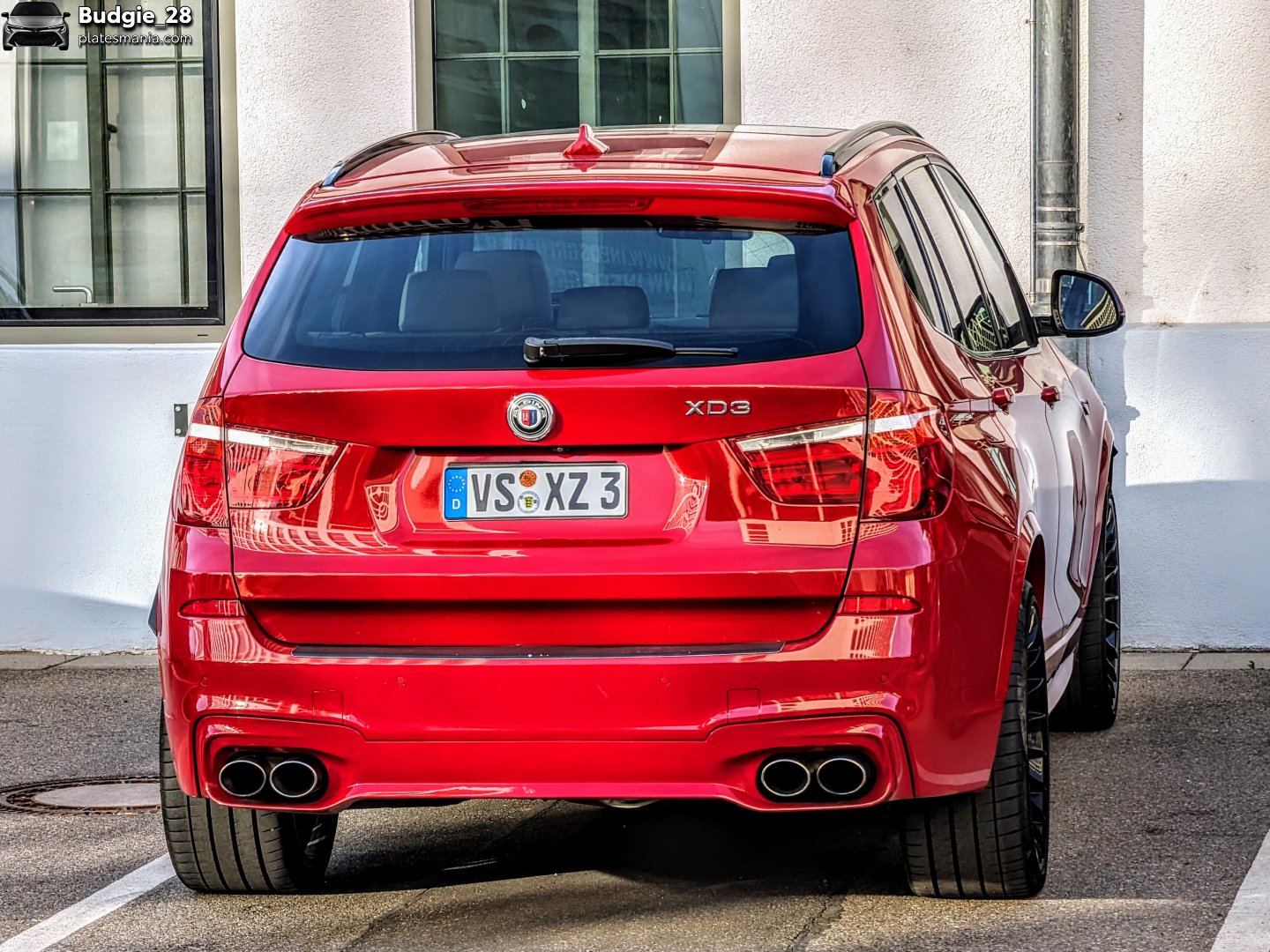 VS XZ 3, BMW X3 2nd gen Alpina XD3 (F25), facelift, 2014–2017