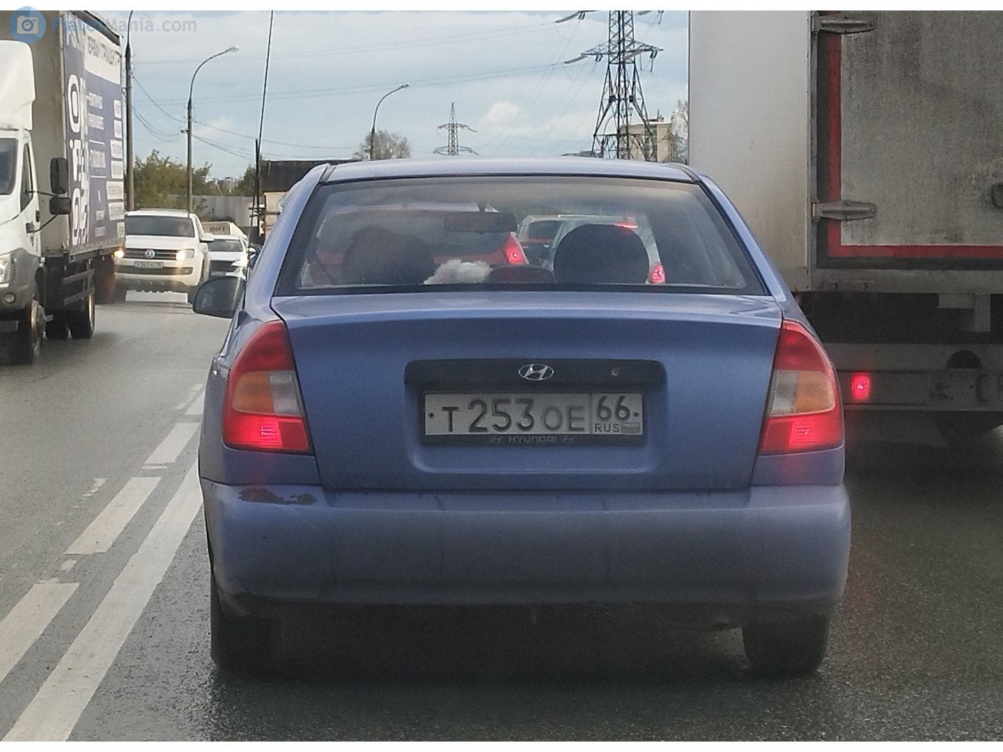 т 253 ое 66, Hyundai Accent 2nd gen Sedan (LC), 1999–2003 (–2016 for others)