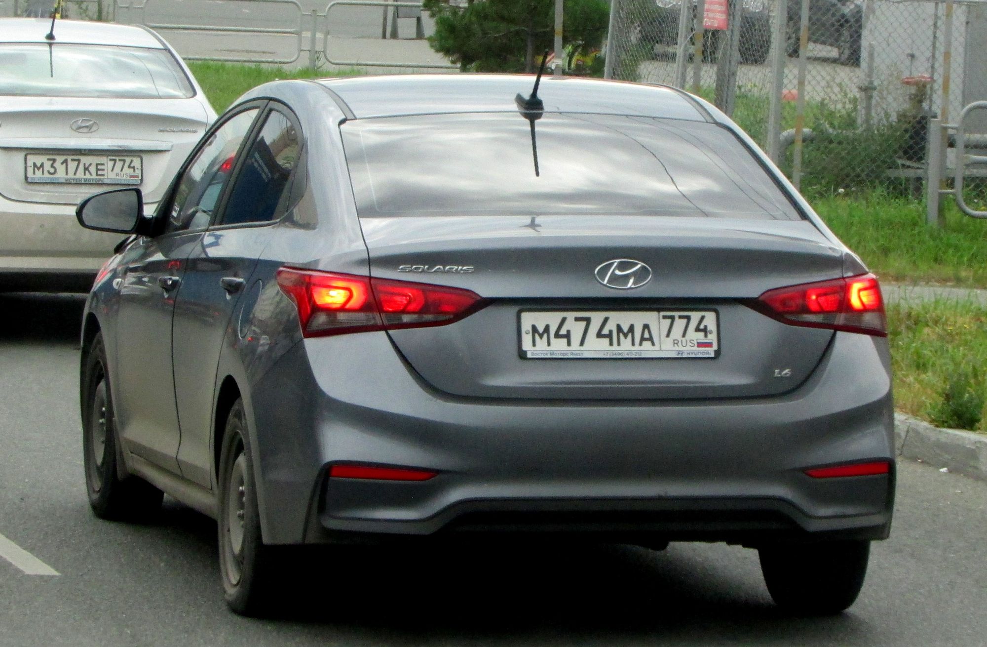 м 474 ма 774, Hyundai Solaris 2nd gen (HCR), 2017–2020