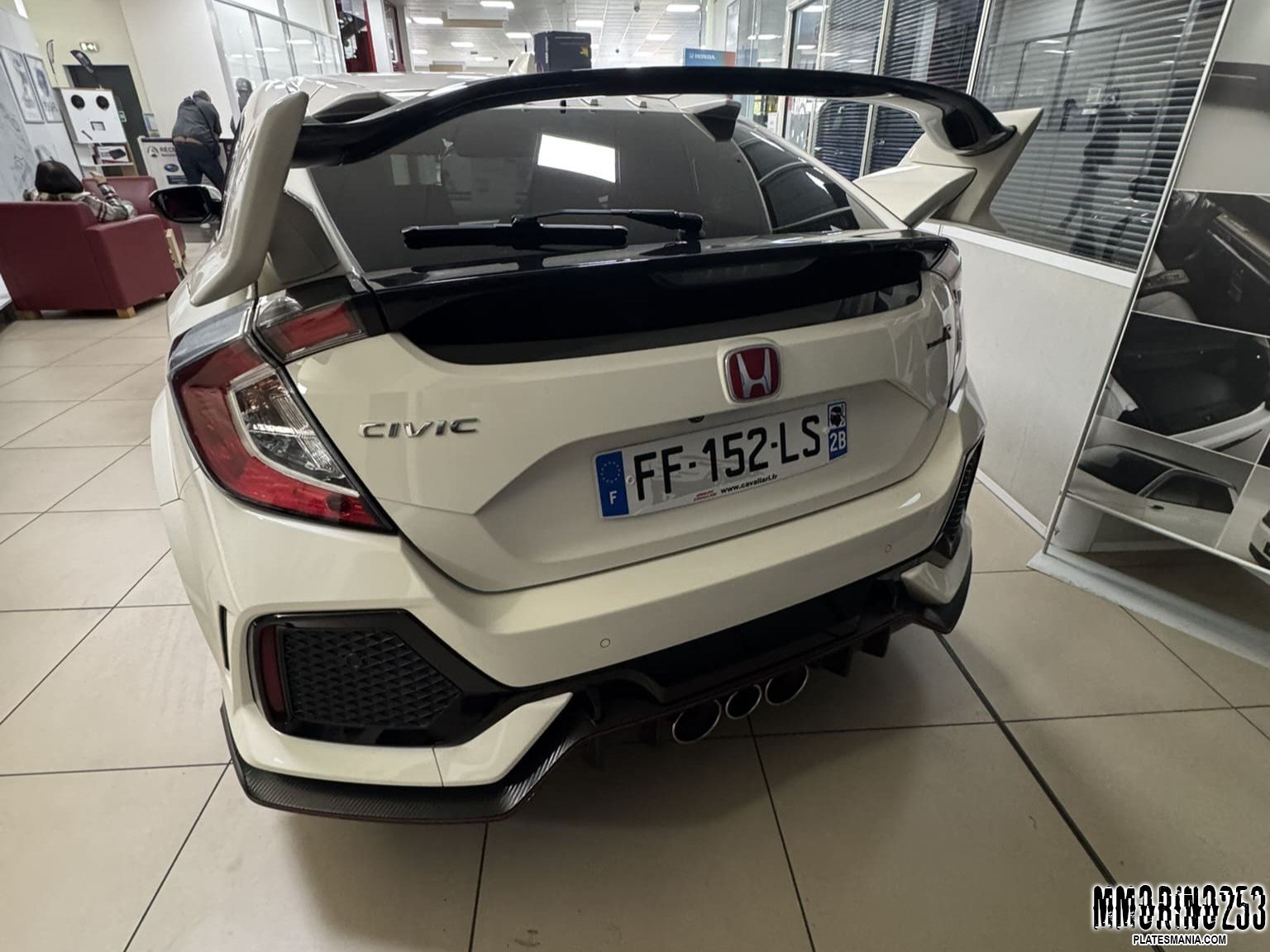 FF-152-LS, Honda Civic 10th gen Hatch (FK), 2016–2022