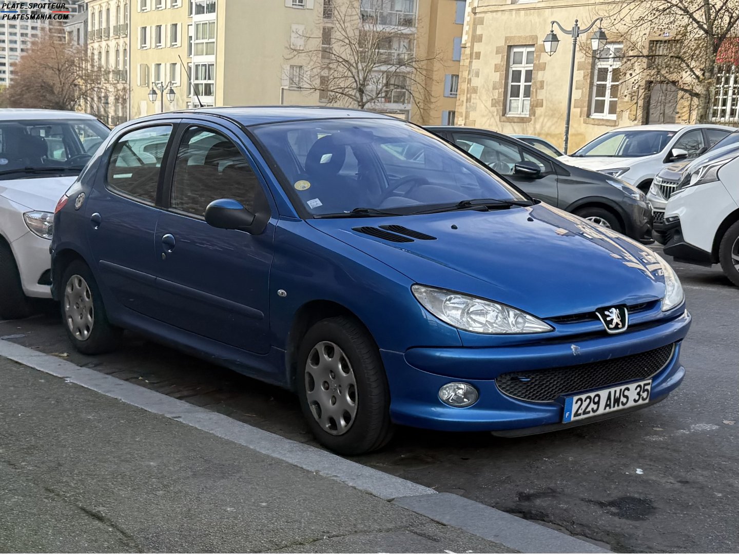 229 AWS 35, Peugeot 206 1st gen 5-door Hatch (T11), 1998–2009 (–2012 for IR-market)