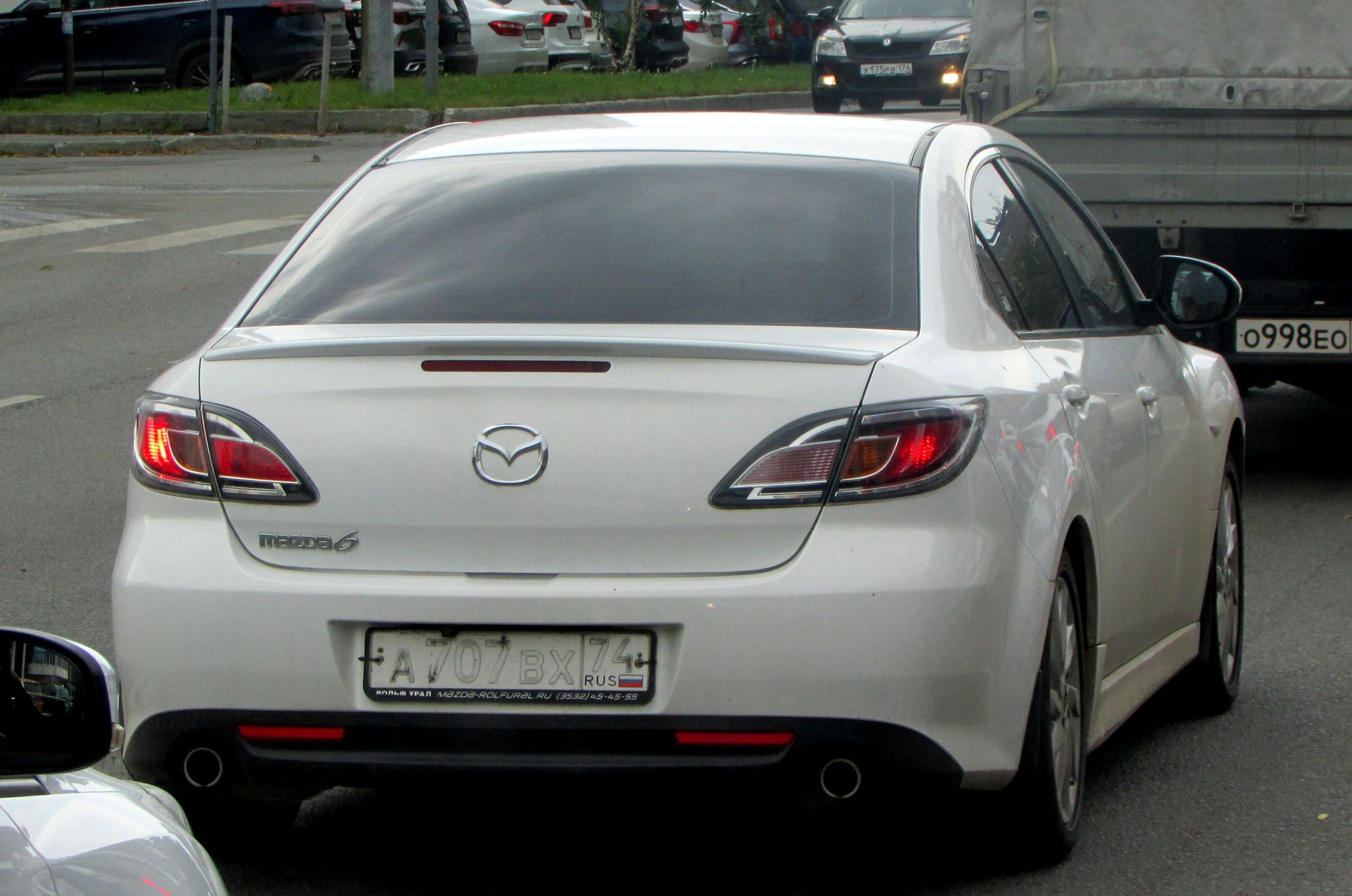 а 707 вх 74, Mazda 6 2nd gen Sedan/Liftback (GH), 2008–2012 (–2016 for CN-market)