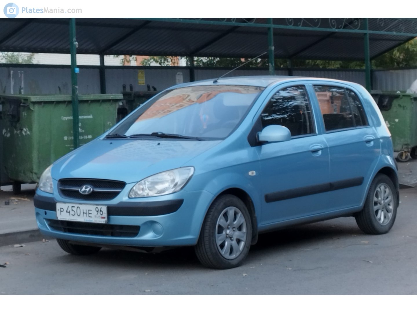 р 450 не 96, Hyundai Getz 1st gen 5-door Hatch (TB), facelift, 2005–2011
