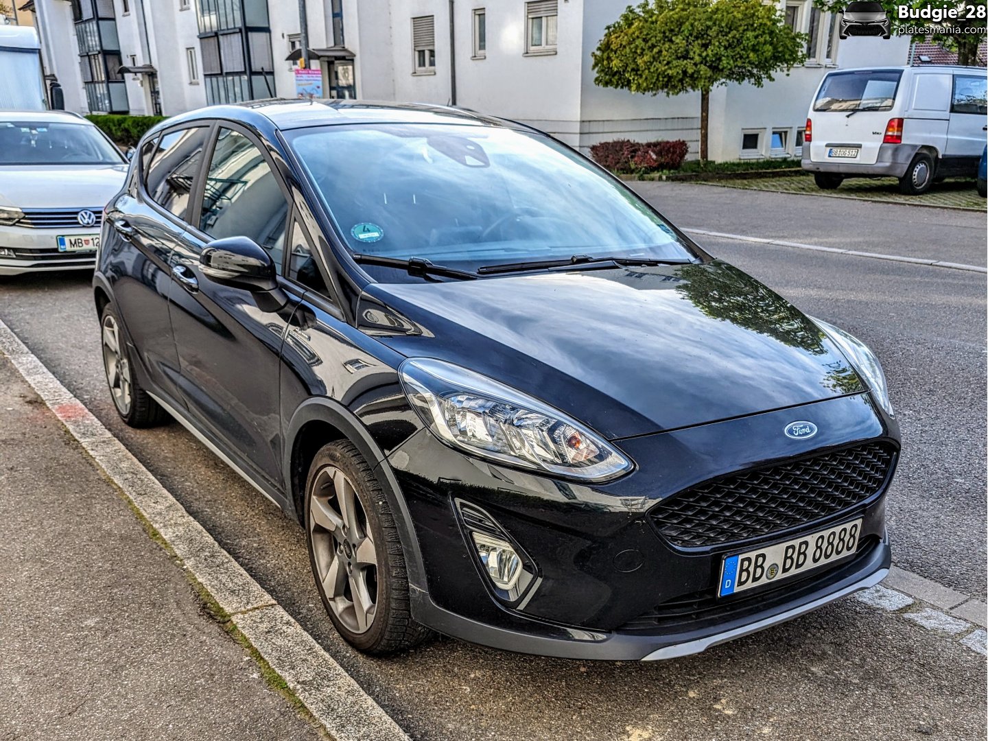 BB BB 8888, Ford Fiesta 7th gen Active 5-door Hatch (B479), 2018–2023