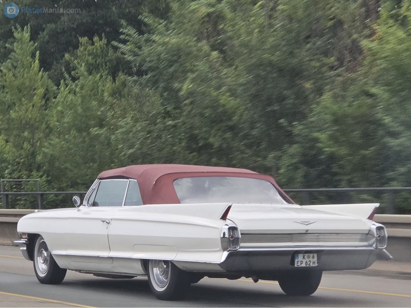 K EP 62 H, Cadillac Series 62 7th gen 1963 2-door Convertible (6267; C-body), 2nd facelift, 1962–1963