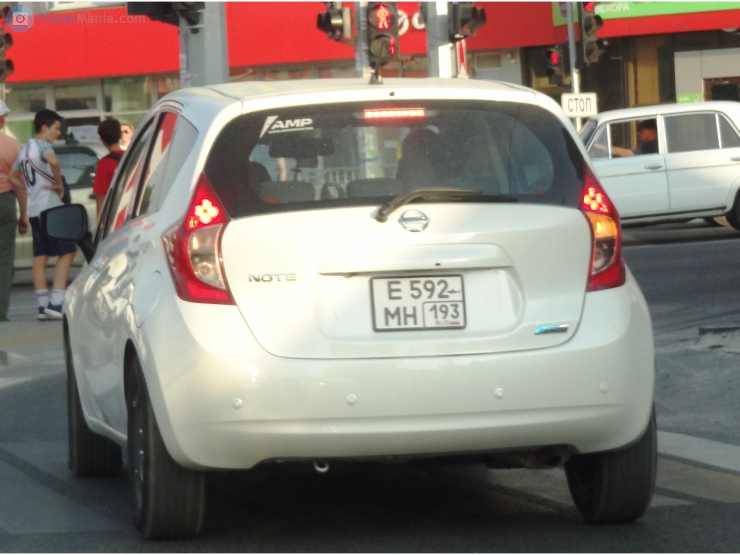 е 592 мн 193, Nissan Note 2nd gen (E12), 2012–2020