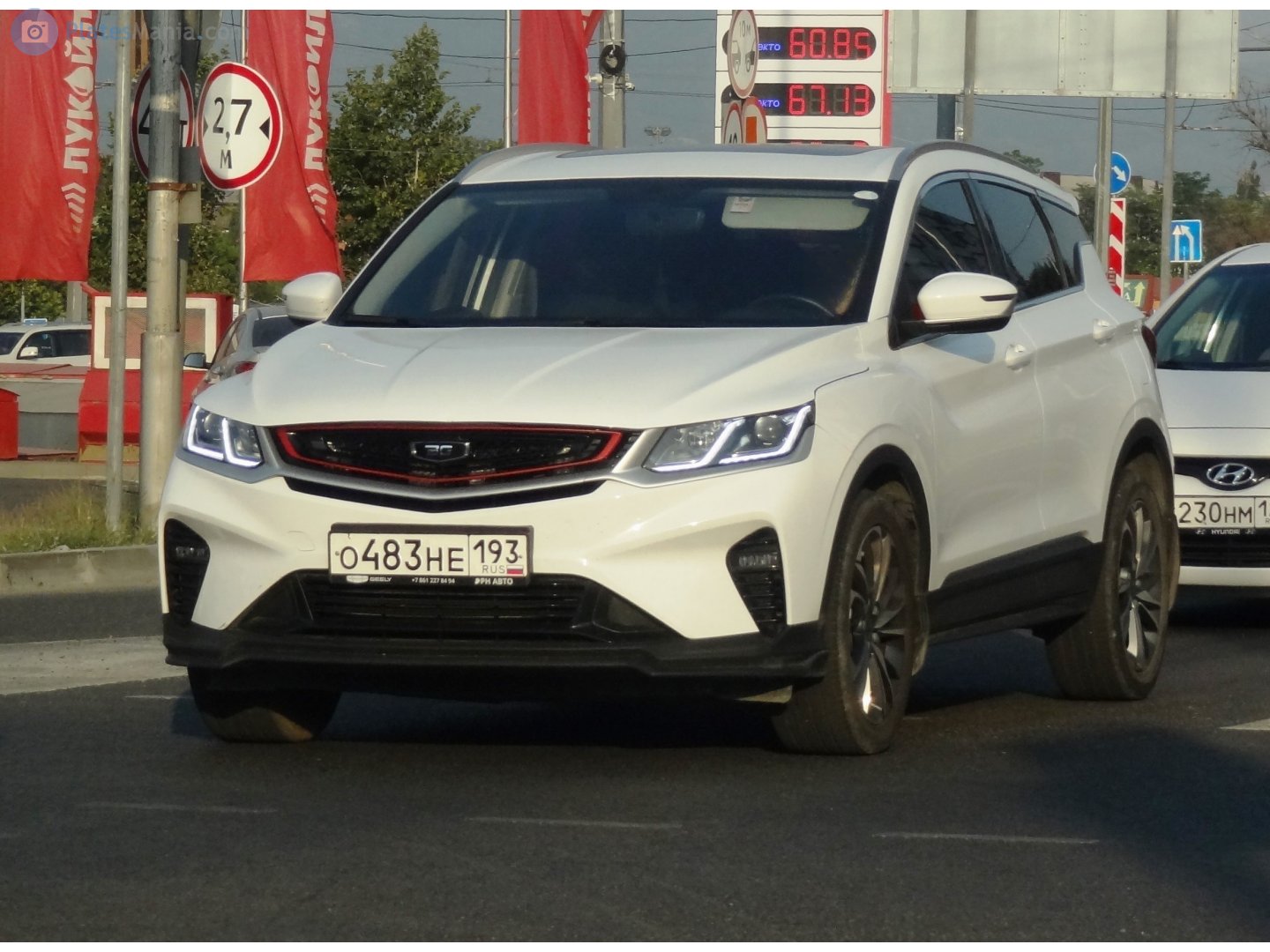 о 483 не 193, BelGee X50 2023– (rebadged Geely Coolray)