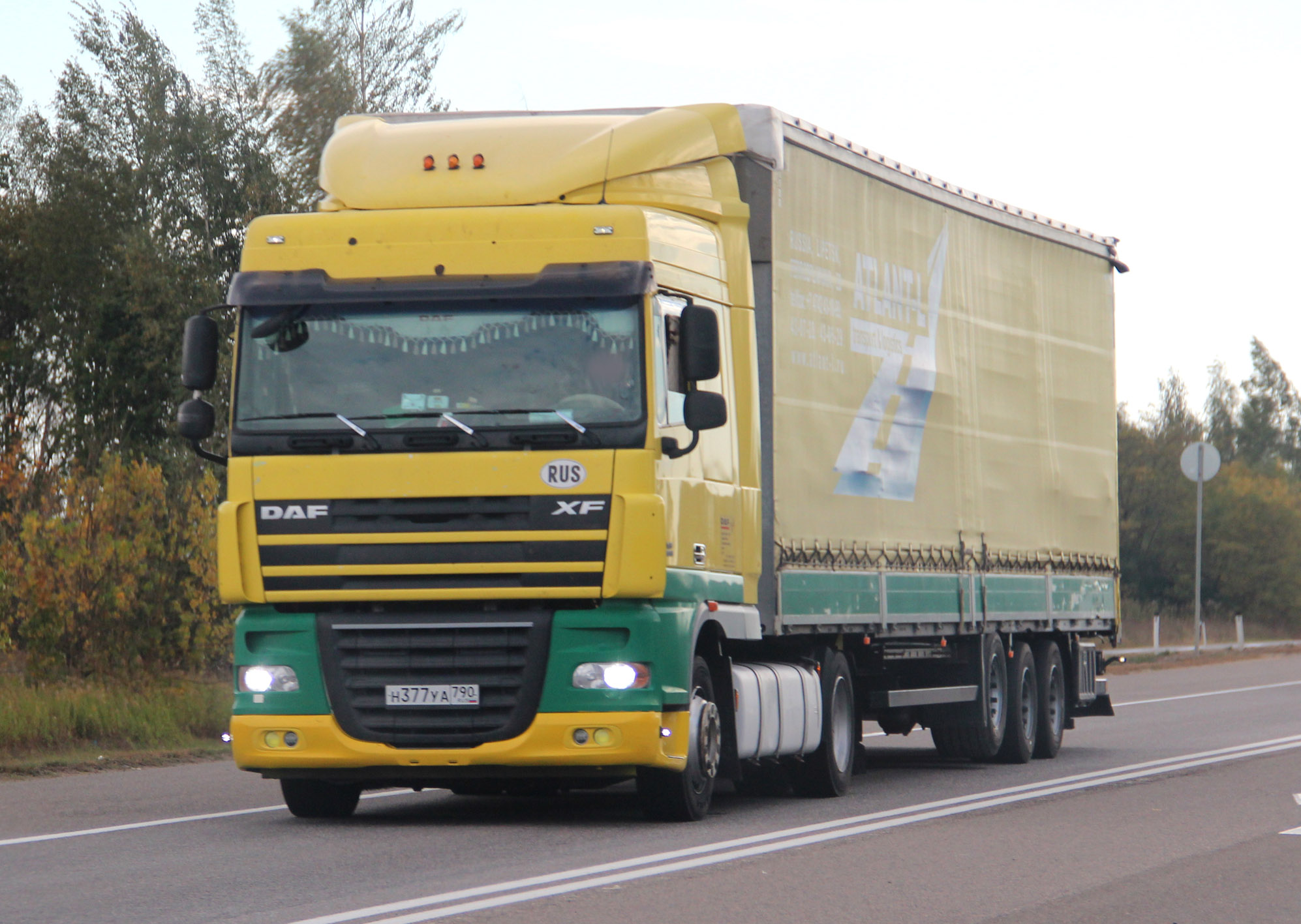 н 377 уа 790, DAF XF 