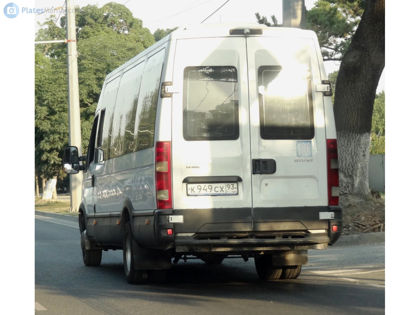 к 949 сх 93, Iveco Daily 