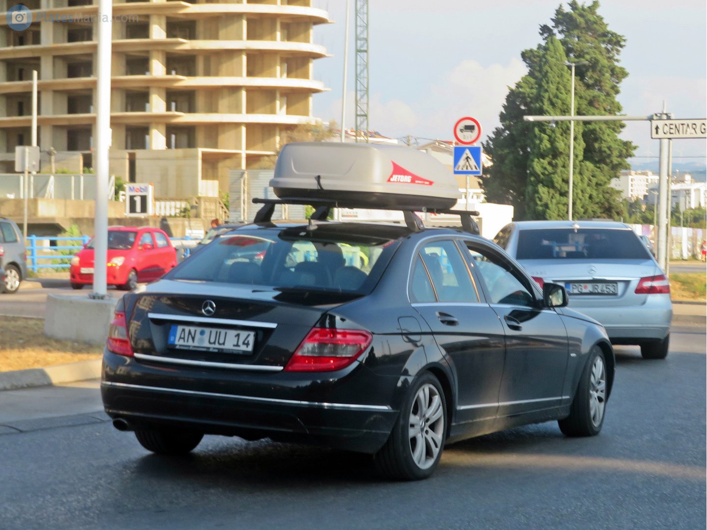 AN UU 14, Mercedes-Benz C-Klasse 3rd gen Sedan (W204), 2007–2015