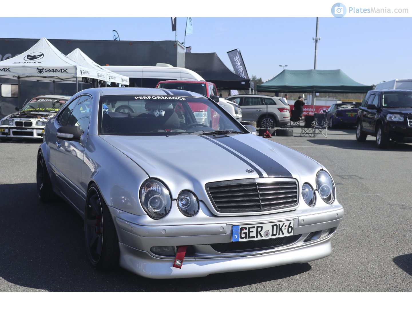 GER DK 6, Mercedes-Benz CLK-Klasse 1st gen Сoupé (C208), 1997–2002