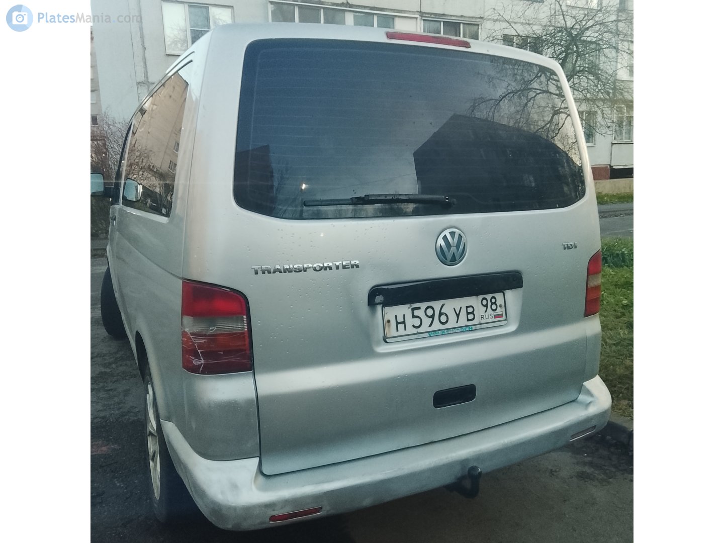н 596 ув 98, Volkswagen Caravelle T5, 2003–2009