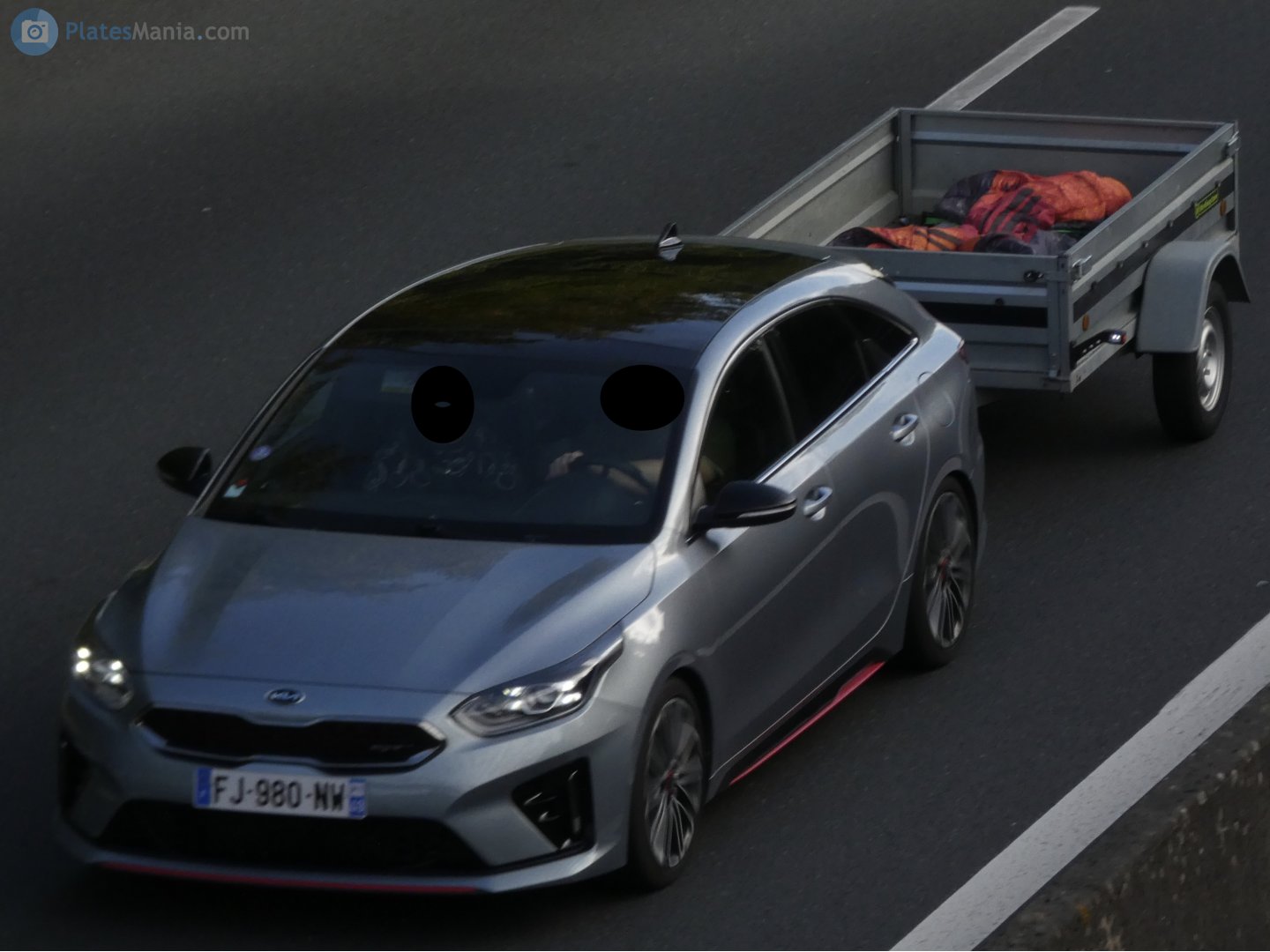 FJ-980-NW, Kia Ceed 3rd gen ProCeed Shooting Brake (CD), 2019–2021