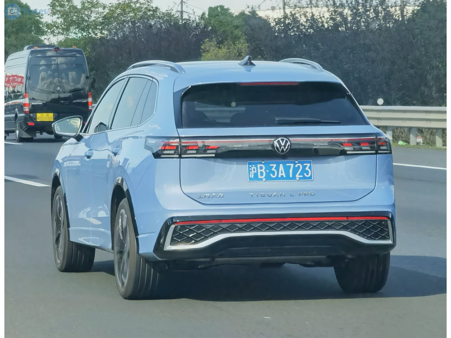 沪B·3A723, Volkswagen Tiguan 3rd gen (CT), 2024–