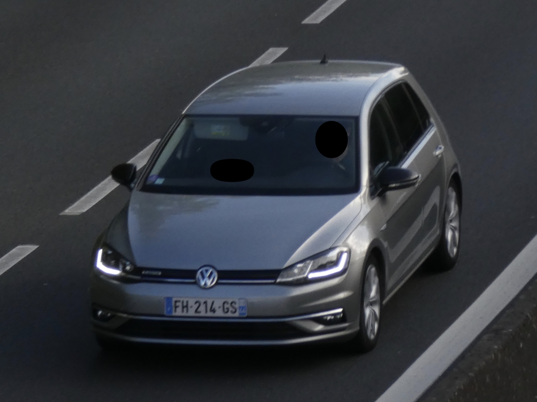 FH-214-GS, Volkswagen Golf 7th gen 5-door Hatch (5G), facelift, 2017–2021