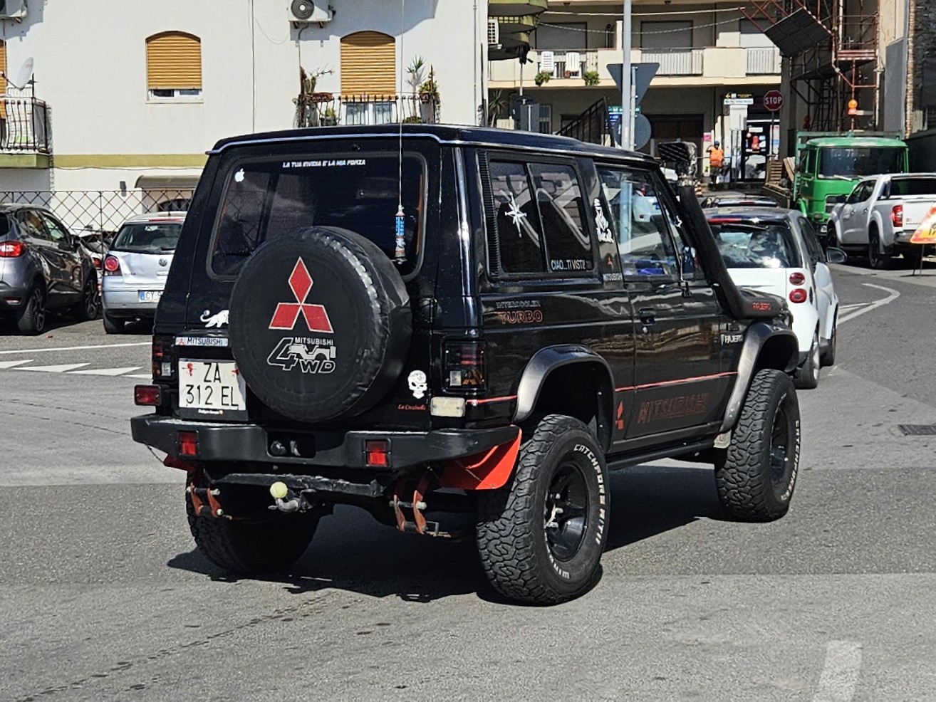 ZA 312 EL, Mitsubishi Pajero 2nd gen 3-door SUV (V20/NH/NJ/NK/NL), 1991–1999