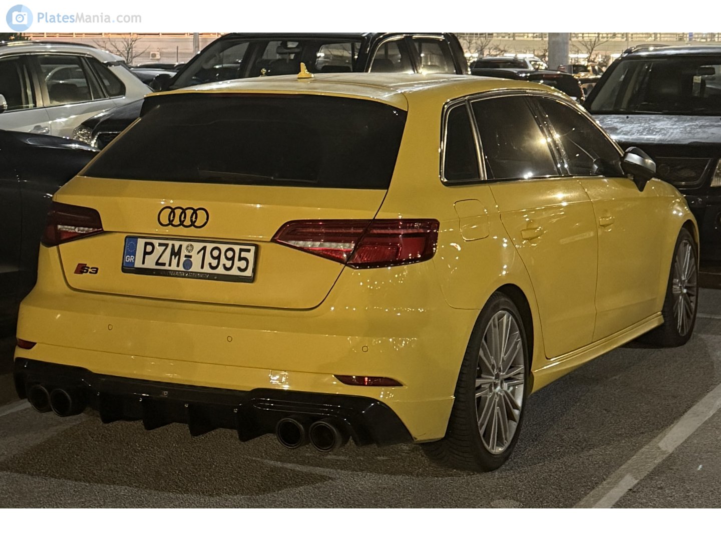 PZM-1995, Audi S3 3rd gen Sportback (8VA/8VF), facelift, 2016–2020