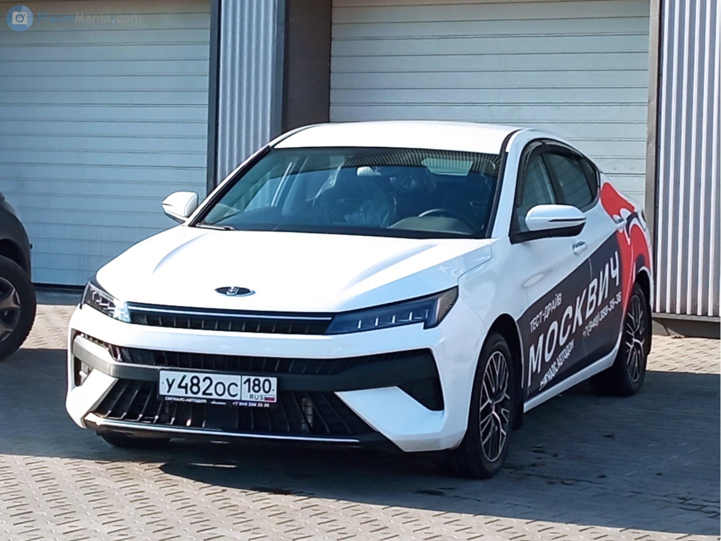 у 482 ос 180, Moskvich (AZLK) 6 (DD1), 2023– (rebadged JAC J7)