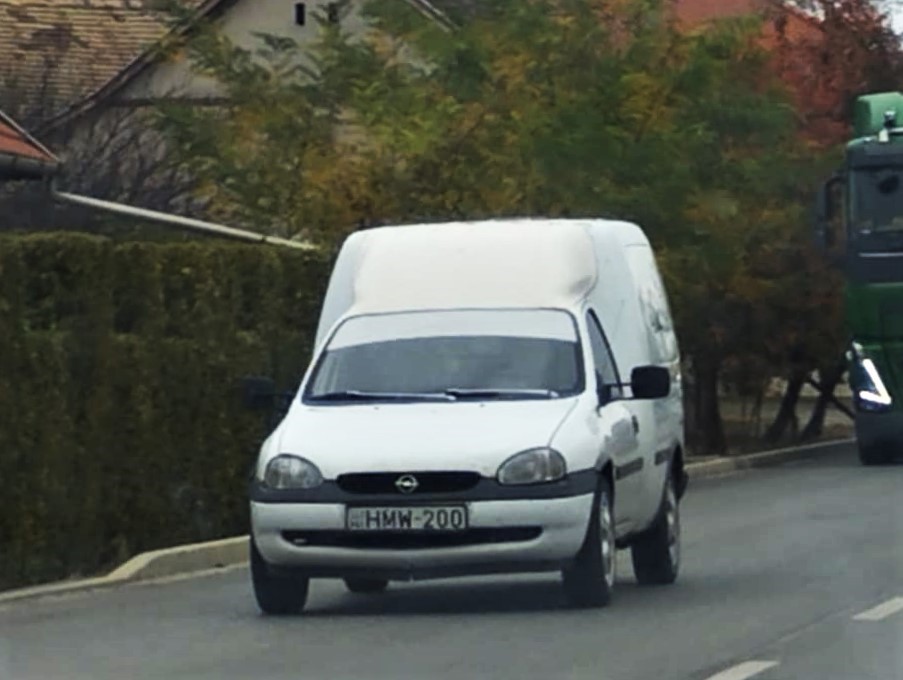 HMW-200, Opel Combo 2nd gen Cargo (B; X94), 1993–2001