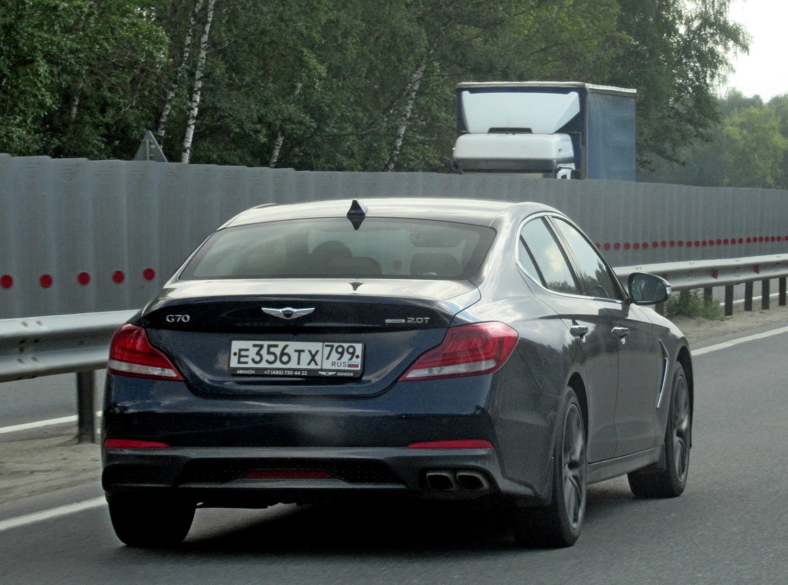 е 356 тх 799, Genesis G70 1st gen Sedan (IK), 2017–2020