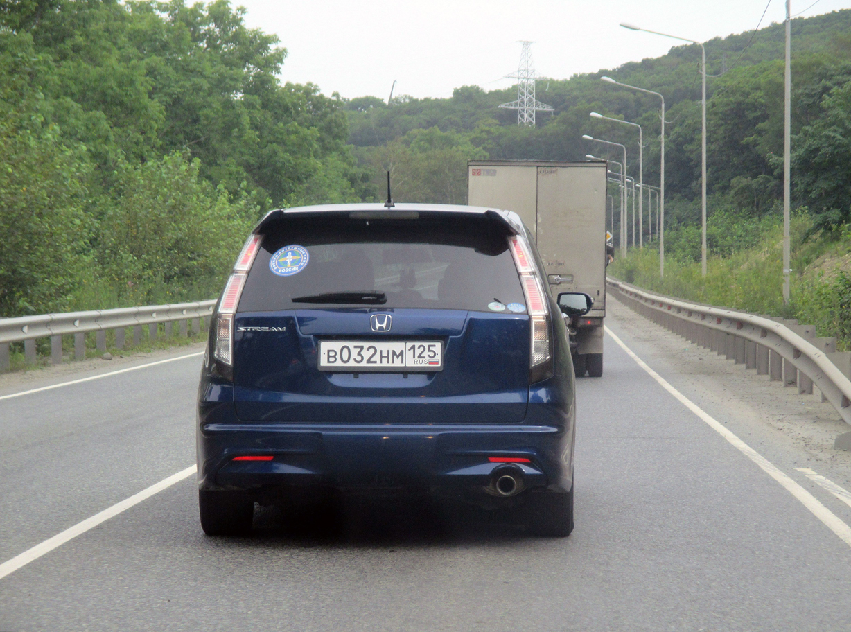 в 032 нм 125, Honda Stream 2nd gen (RN6–RN9), 2006–2014