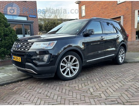NF-275-Z, Ford Explorer , License plate of the Netherlands