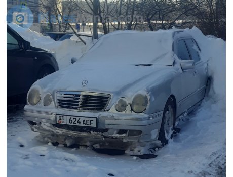 03 624 AEF, Mercedes-Benz E-Klasse (Batken Province) License plate of ...