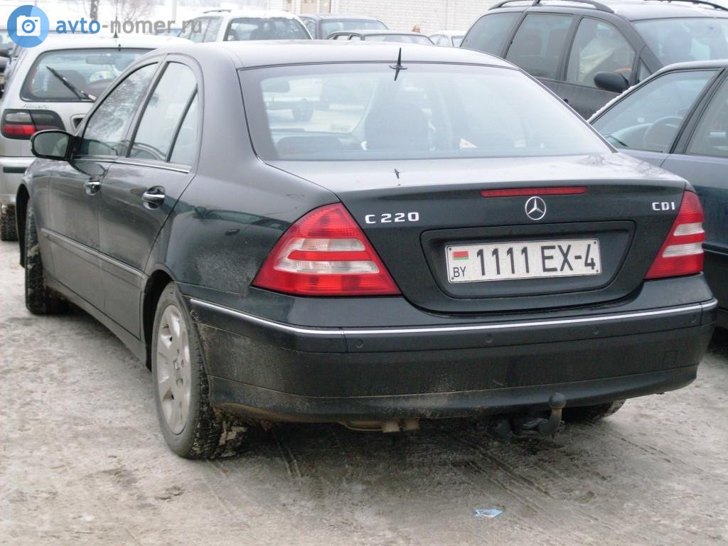 1111 EX-4, Mercedes-Benz C-Klasse 2nd gen Sedan (W203), 2000–2007