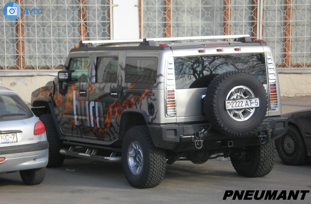 2222 AT-5, HUMMER H2 1st gen SUV (GMT820), 2003–2009