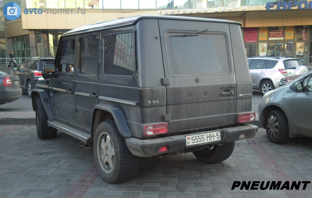 5555 HH-5, Mercedes-Benz G-Klasse 1st gen 5-door SUV (W463), 1990–2018