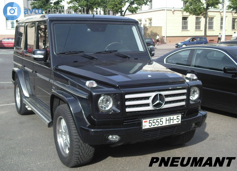 5555 HH-5, Mercedes-Benz G-Klasse 1st gen 5-door SUV (W463), 1990–2018