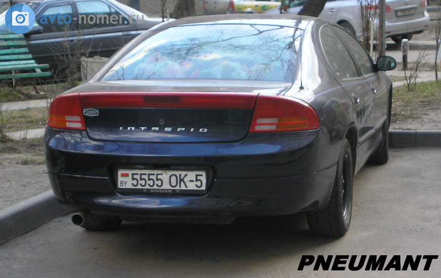 5555 OK-5, Dodge Intrepid 2nd gen (LHS), 1997–2004