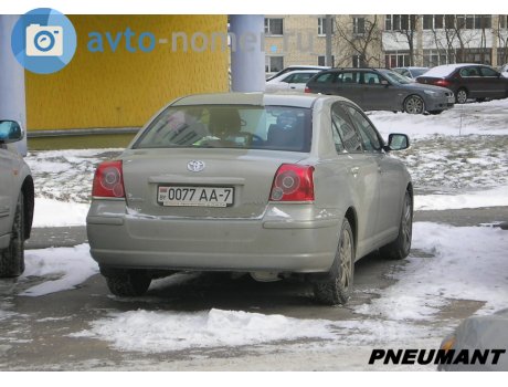 0077 AA-7, Toyota Avensis