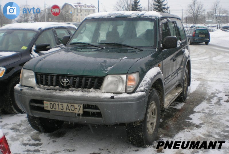 0013 AO-7, Toyota Land Cruiser Prado 2nd gen 5-door SUV (J95), 1996–2002