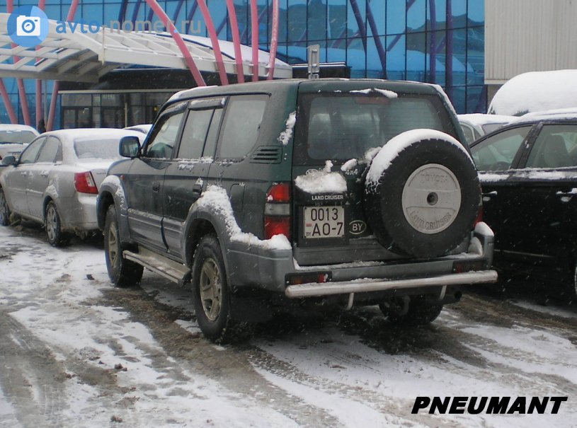 0013 AO-7, Toyota Land Cruiser Prado 2nd gen 5-door SUV (J95), 1996–2002