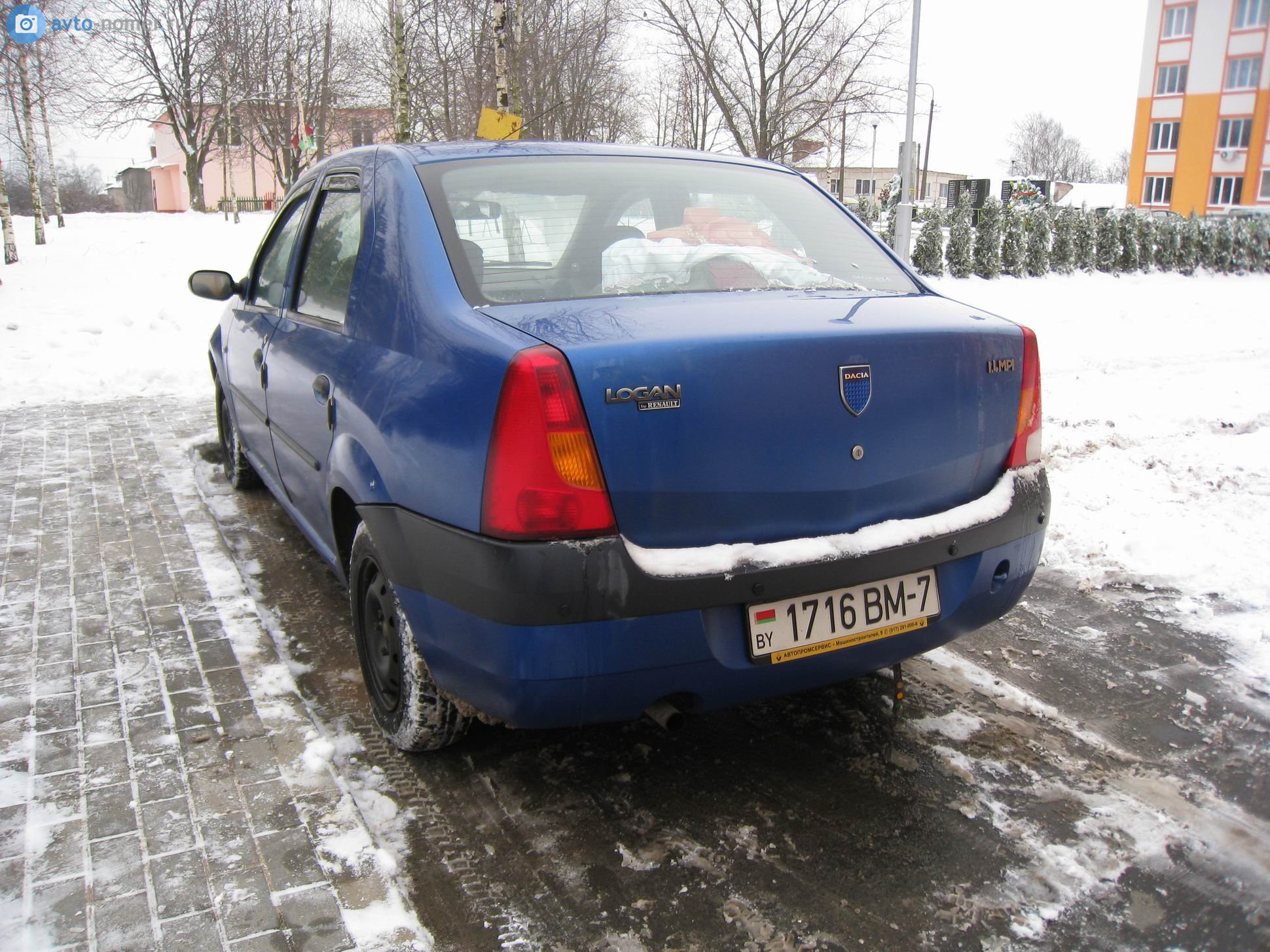 1716 BM-7, Dacia Logan 1st gen Sedan (L90), 2004–2008
