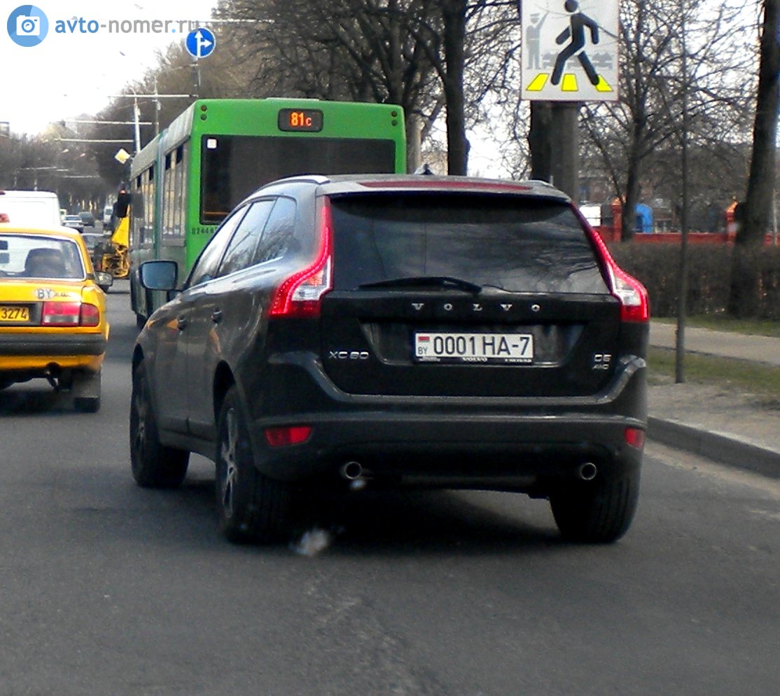 0001 HA-7, Volvo XC60 1st gen (156), 2008–2013