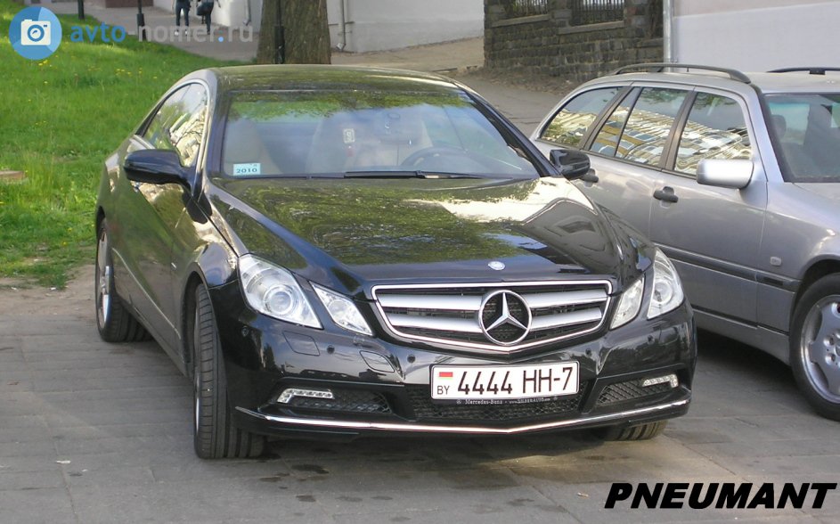 4444 HH-7, Mercedes-Benz E-Klasse 4th gen Coupé (C207), 2009–2012